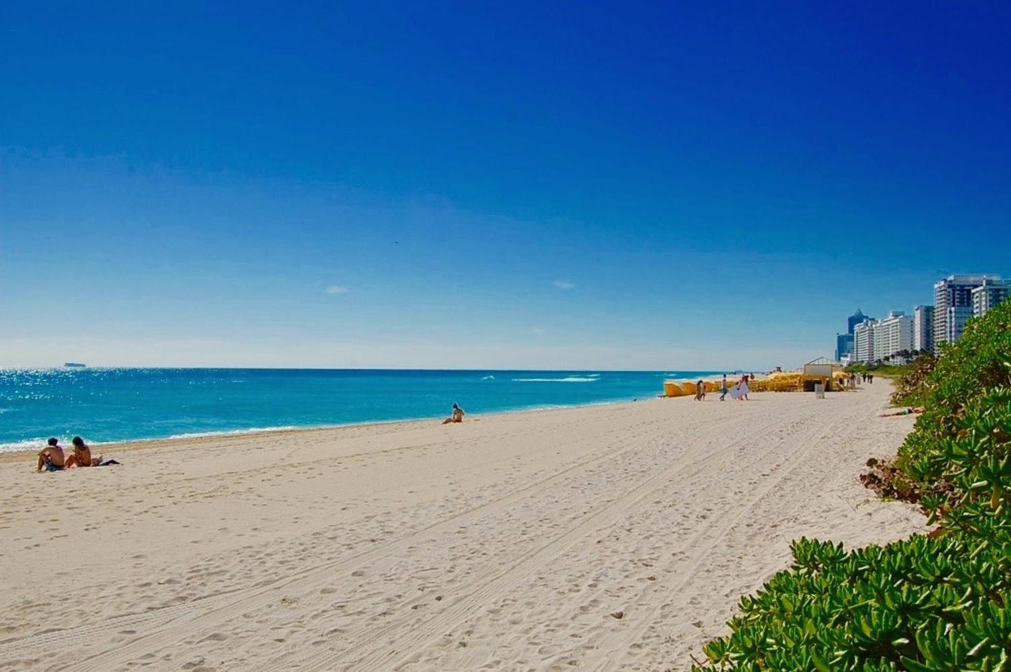 Directly On The Beach With Pool & Ocean View Miami Beach Exteriör bild