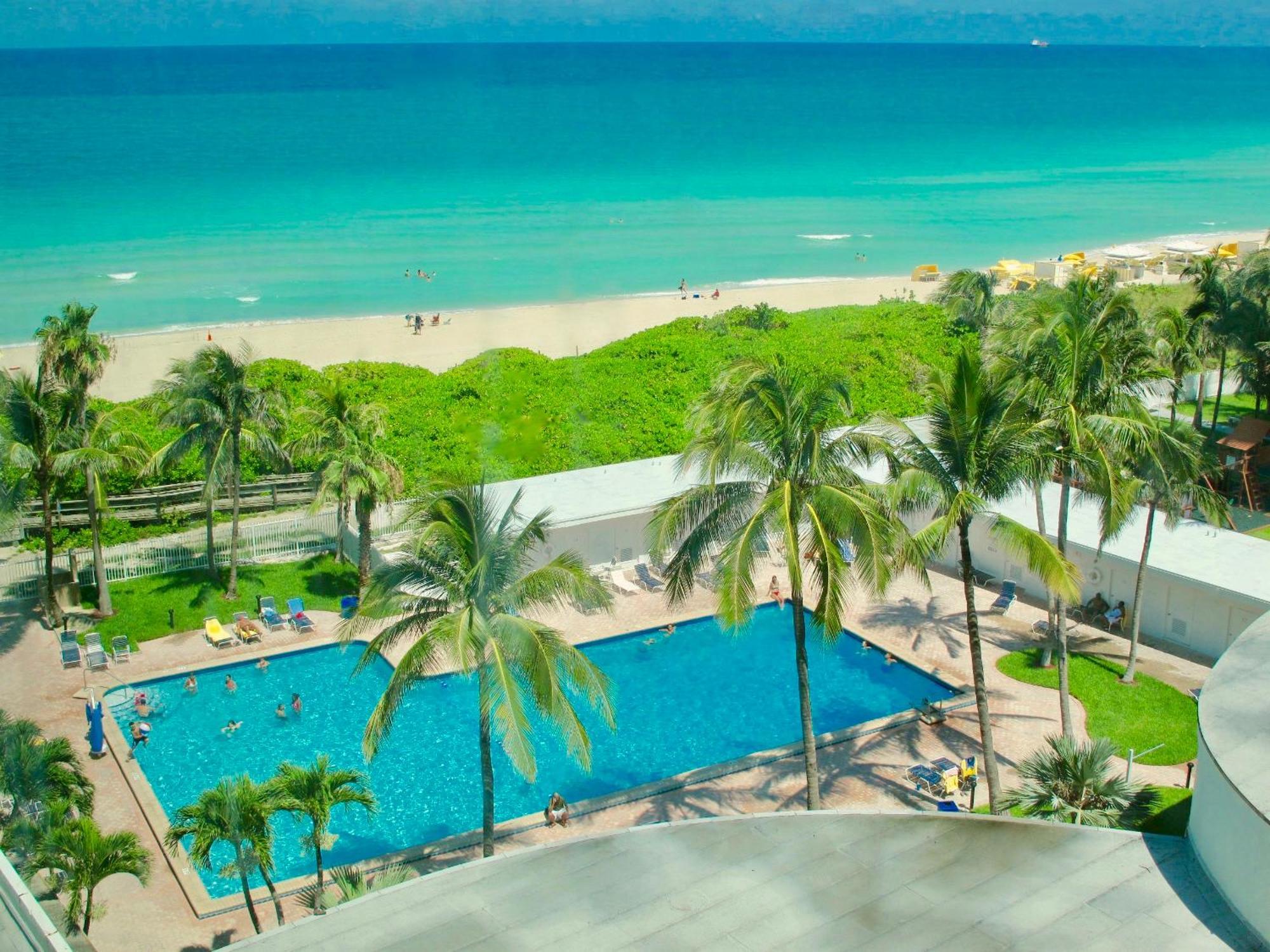 Directly On The Beach With Pool & Ocean View Miami Beach Exteriör bild
